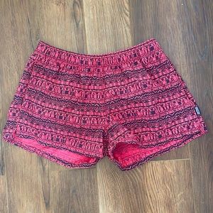 Tribal Patterned Patagonia Shorts